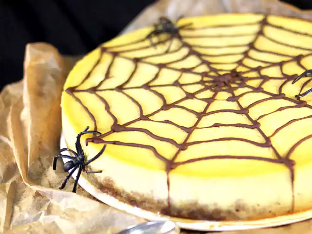 Cheesecake au potiron { Halloween }