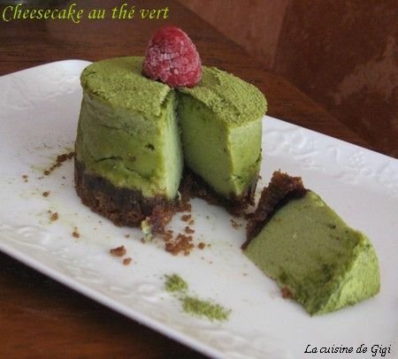 Cheesecake Au The Vert Matcha Recette Ptitchef