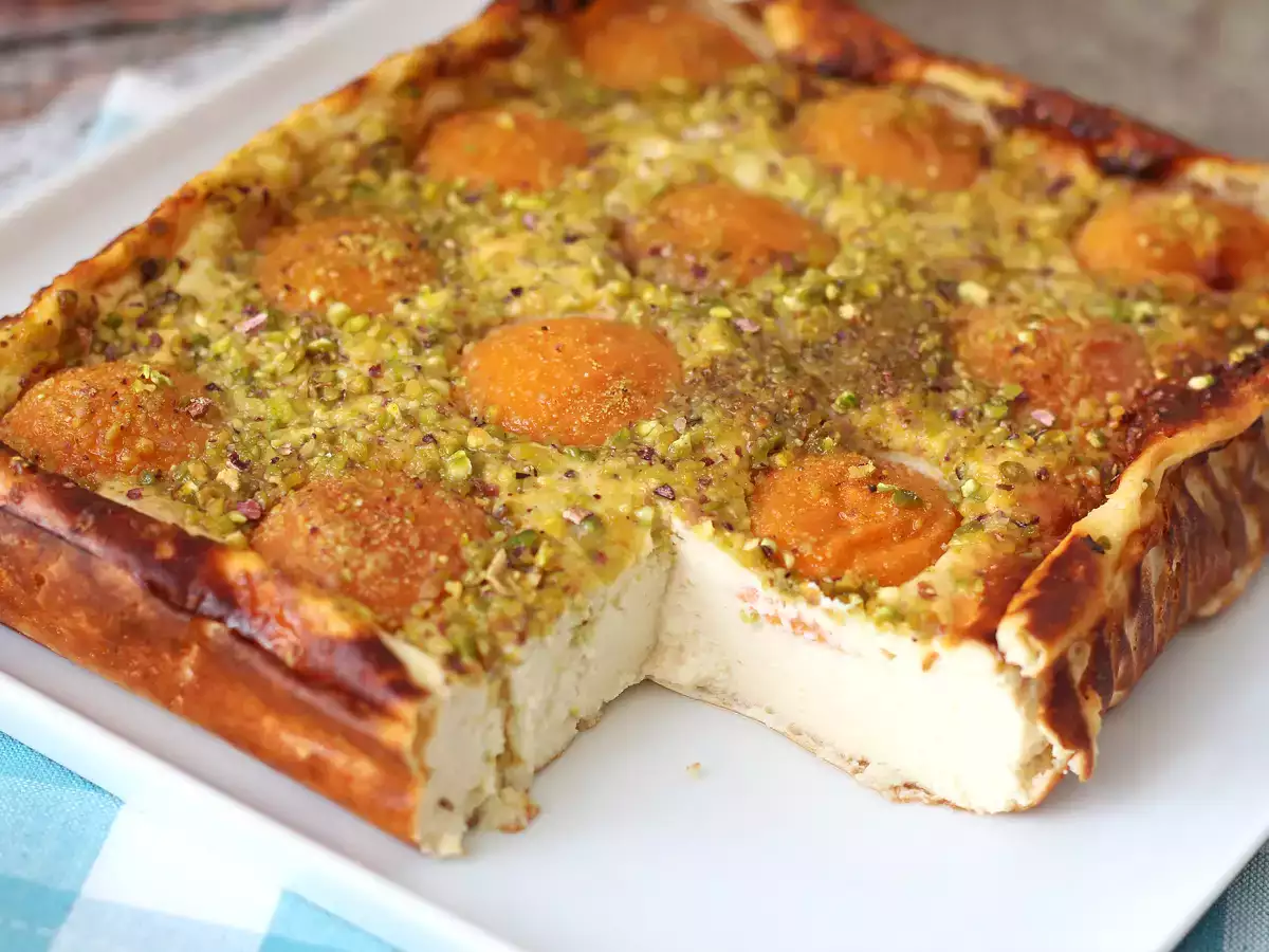 Cheesecake aux abricots fondant - photo 6