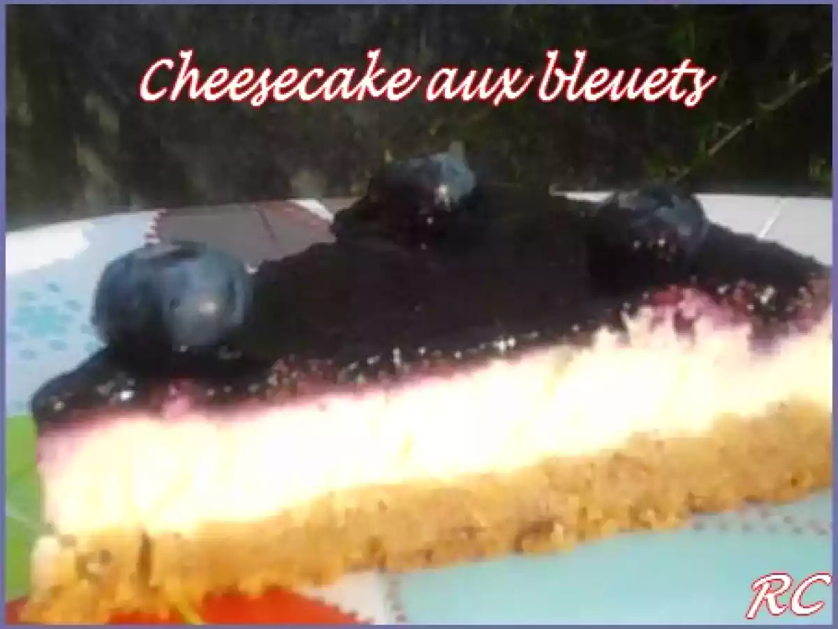 Cheesecake aux bleuets, oh oui !!! - photo 2
