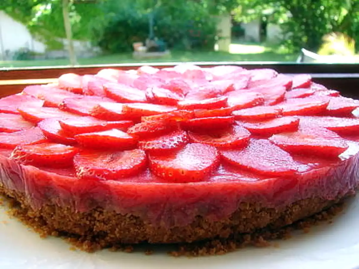 Cheesecake aux fraises