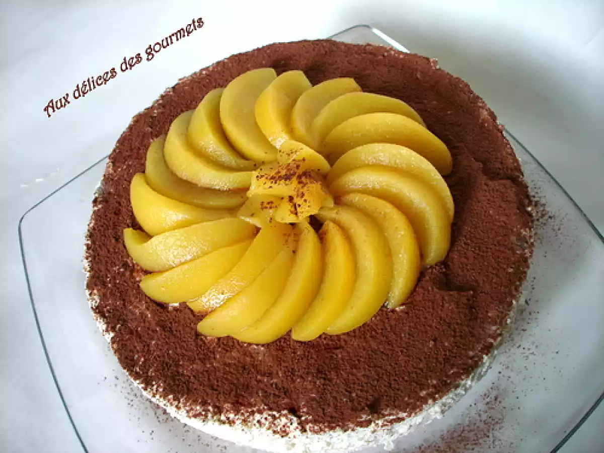 CHEESECAKE AUX PÊCHES - photo 4