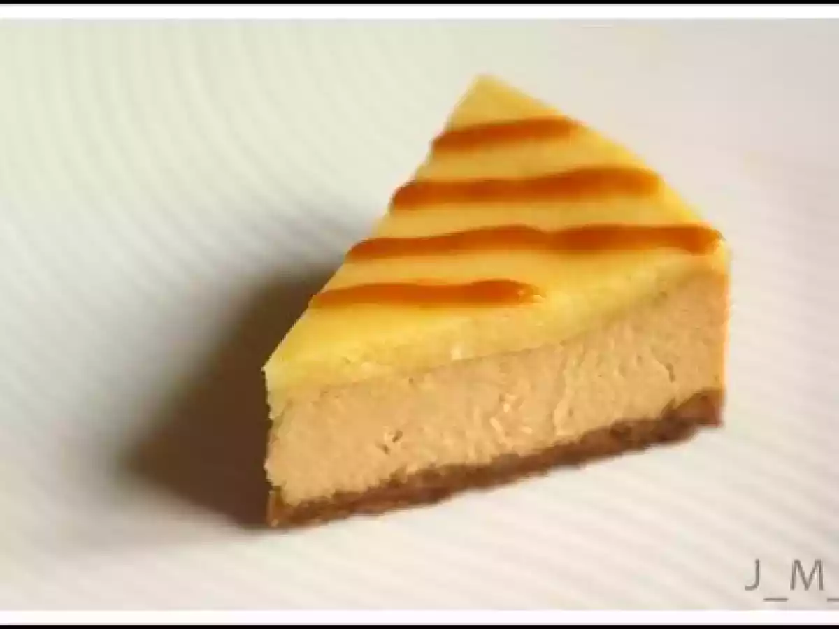 Cheesecake caramel et lemon curd