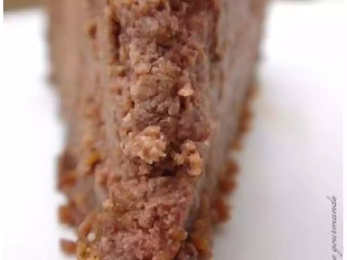 Cheesecake chocolat /caramel beurre salé