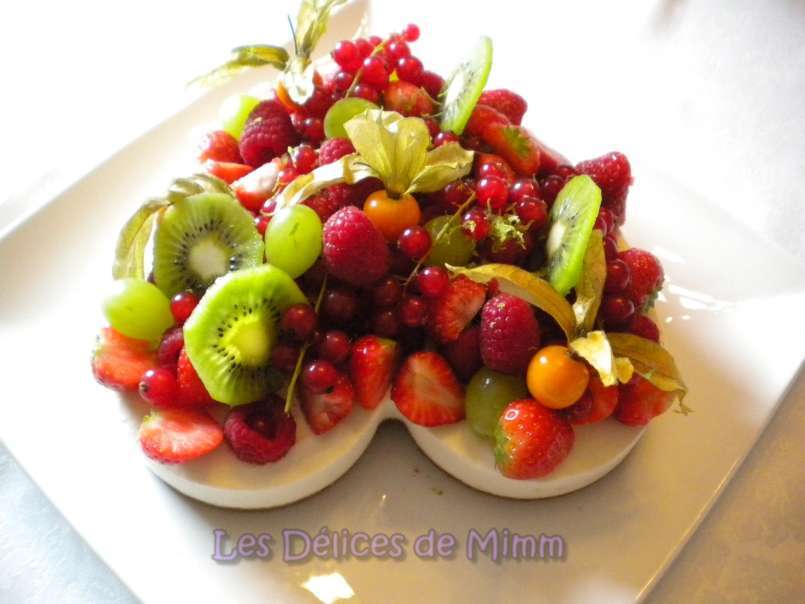 Cheesecake en cœur aux fruits frais - photo 5