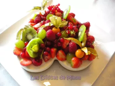 Cheesecake en cœur aux fruits frais - photo 5