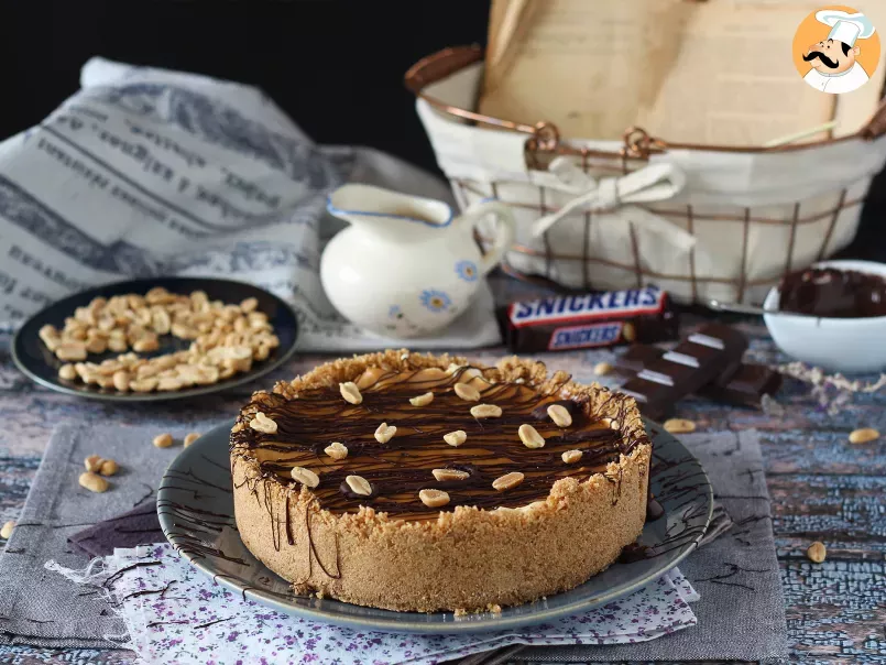Cheesecake façon Snickers extra gourmand, photo 1