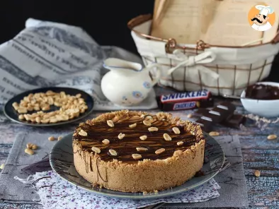Cheesecake façon Snickers extra gourmand