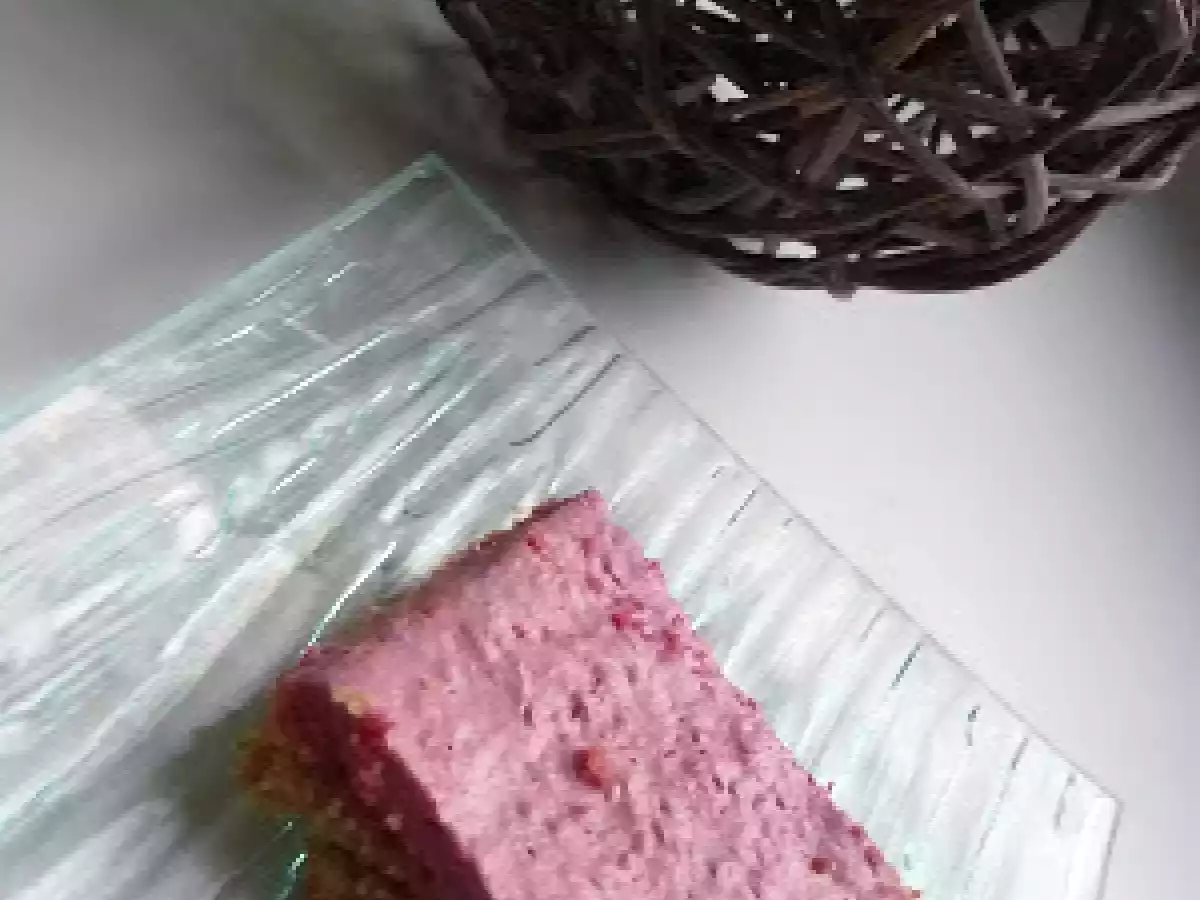 Cheesecake framboises fromage blanc sans cuisson