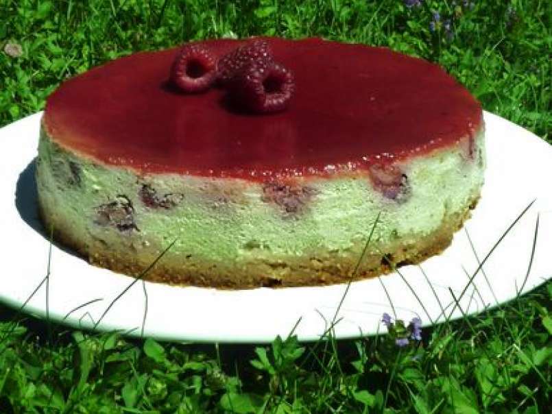 Cheesecake Framboises / Matcha, photo 1