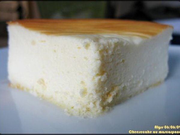 Cheesecake Fromage Blanc Mascarpone Recette Ptitchef