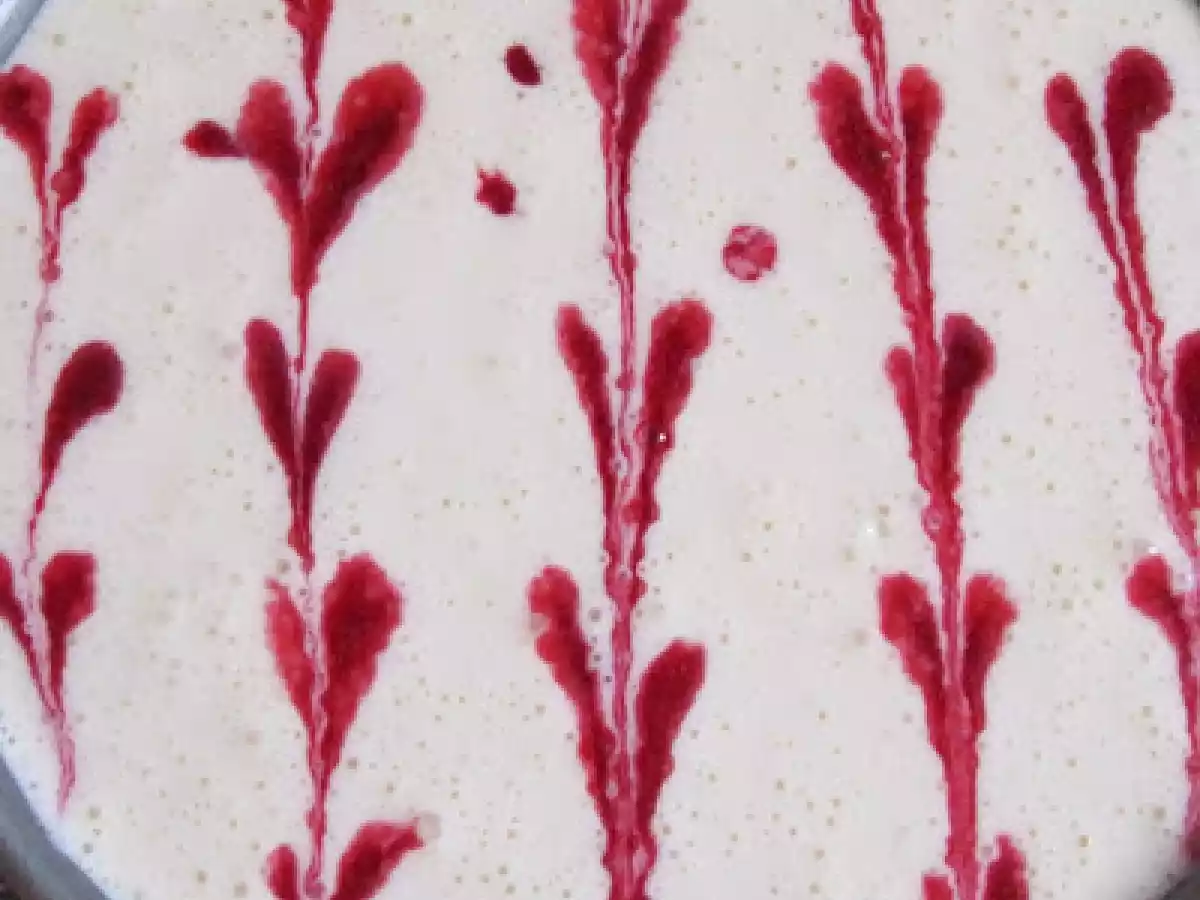 Cheesecake marbré à la Framboise - photo 2