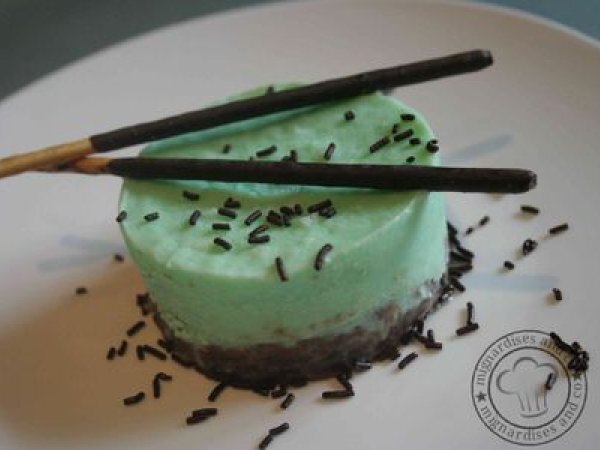 Cheesecake Menthe Chocolat Facon After Eight Recette Ptitchef