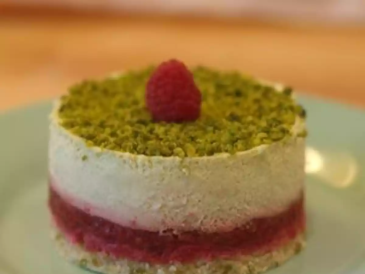 Cheesecake pistache
