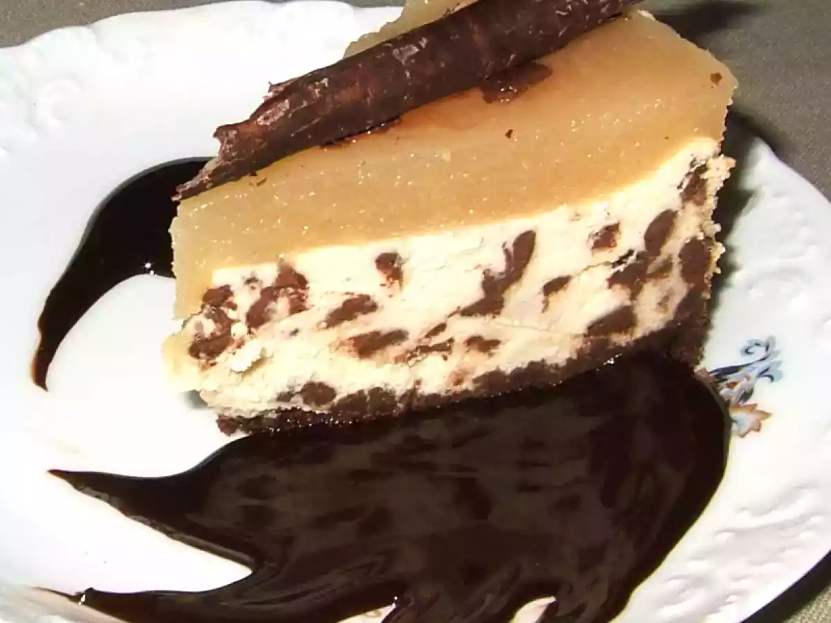 Cheesecake poire-chocolat - photo 2