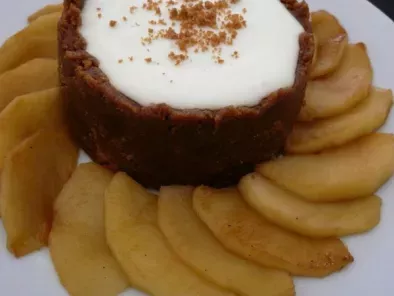 Cheesecake Pommes Speculoos, sans cuisson