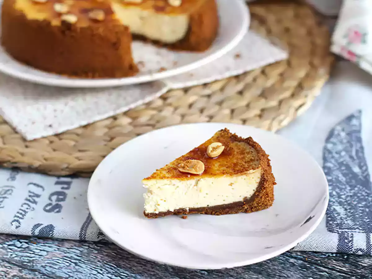 Cheesecake ricotta à la vanille