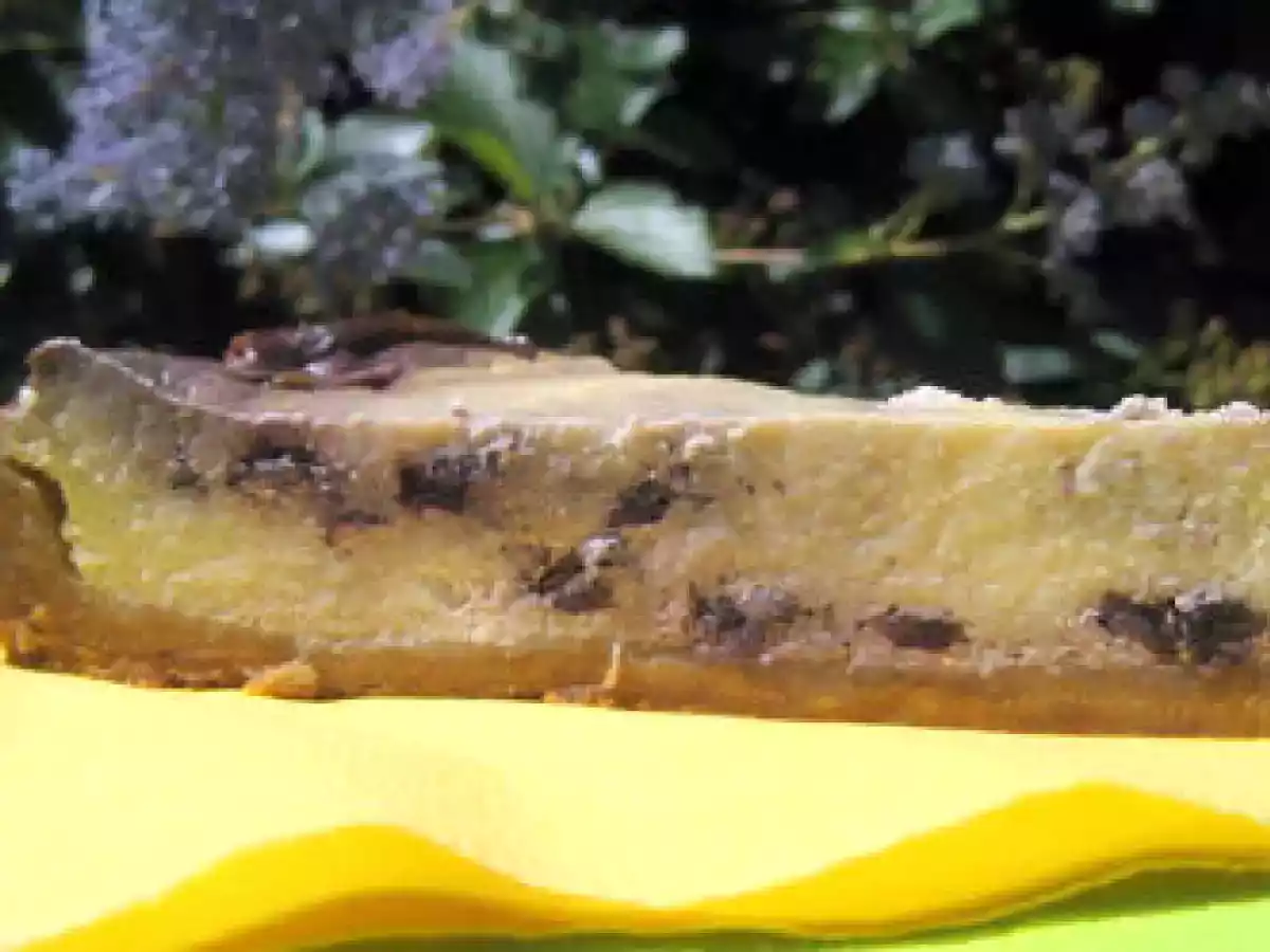 Cheesecake ricotta aux myrtilles caramélisées