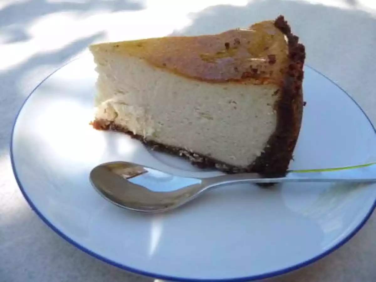 Cheesecake ricotta et saint moret