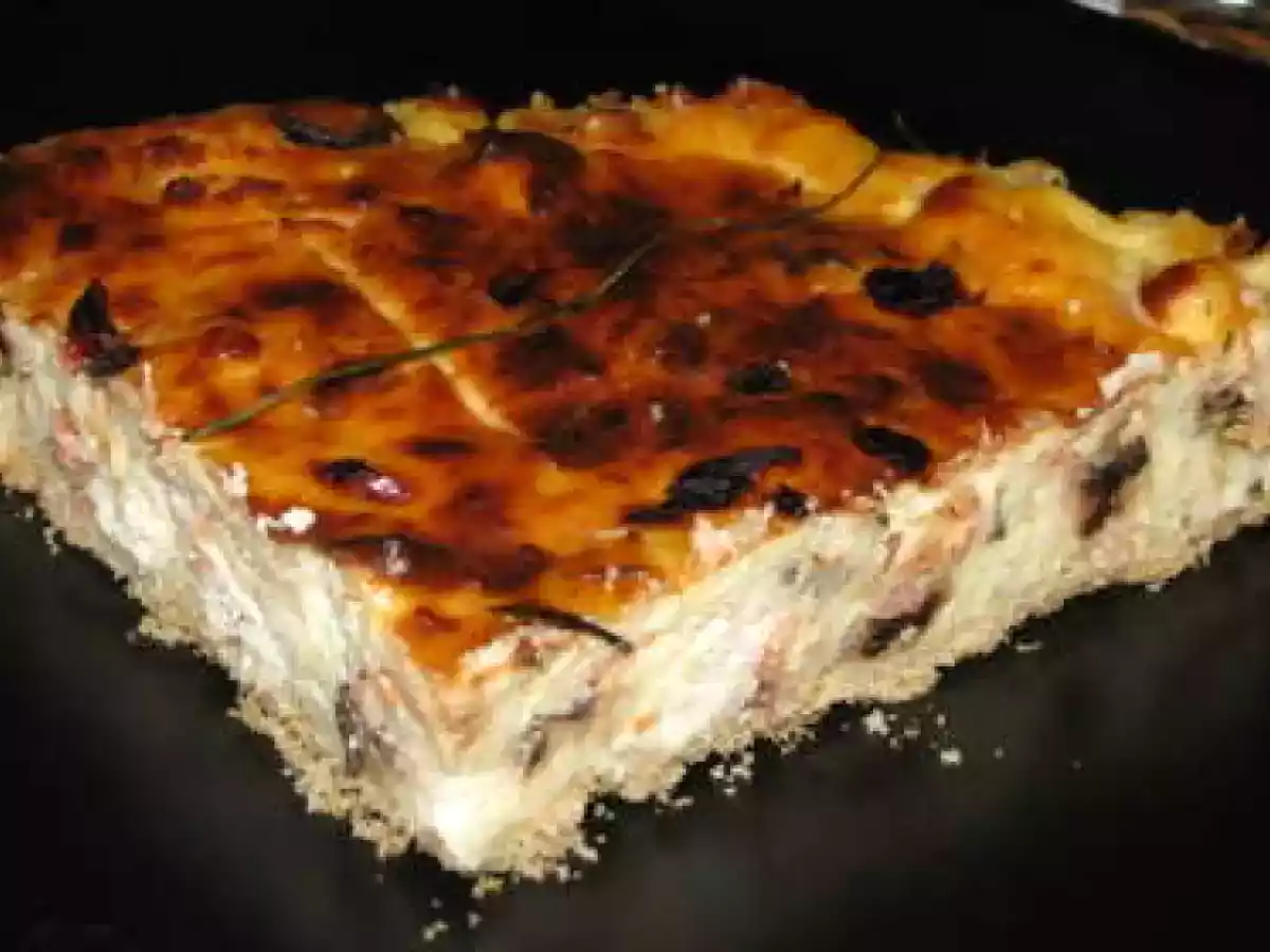 Cheesecake salé à la truite fumée