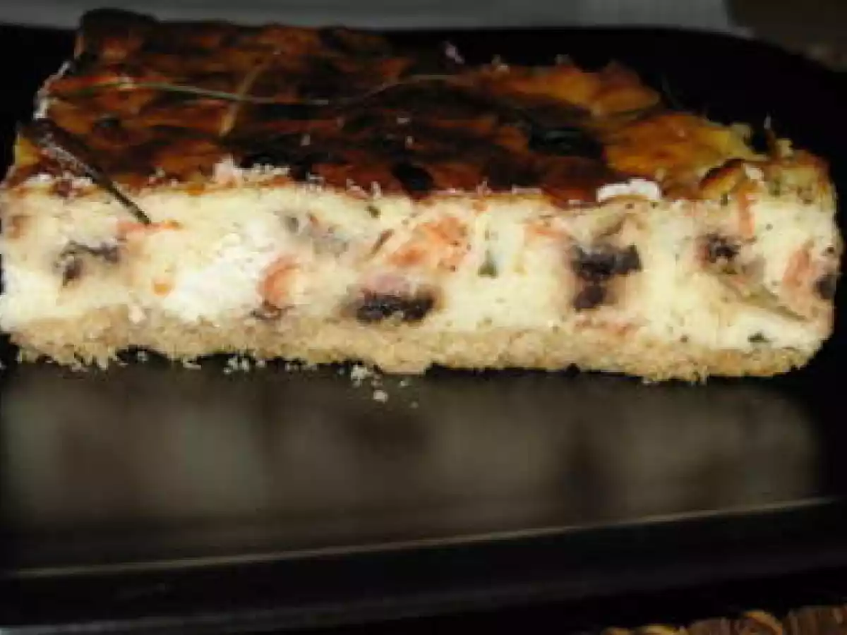 Cheesecake salé à la truite fumée - photo 2