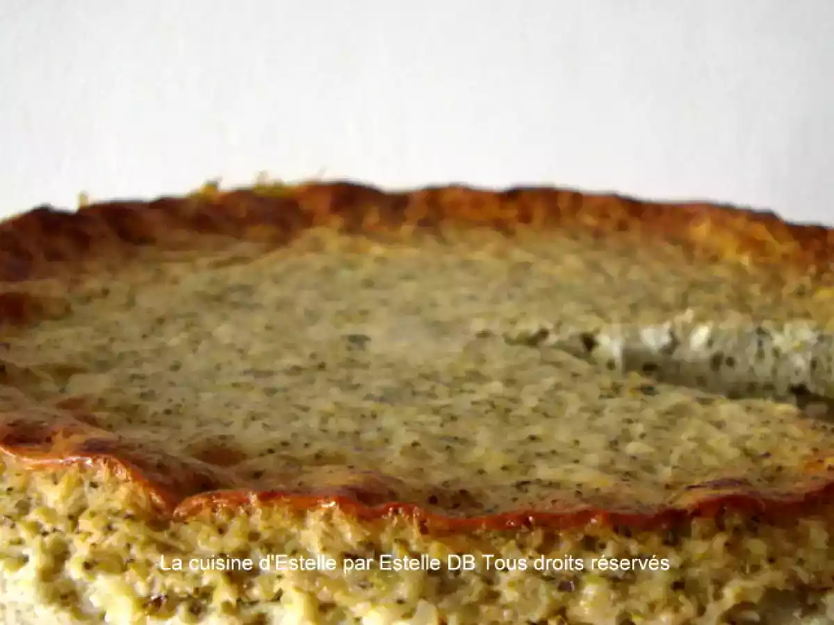 Cheesecake salé aux brocolis et à la ricotta