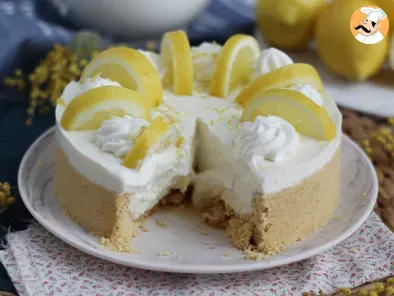 Cheesecake sans cuisson au citron, Recette Ptitchef