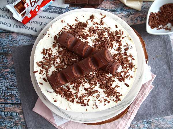 Cheesecake Sans Cuisson Au Kinder Bueno Fabuleux Recette Ptitchef