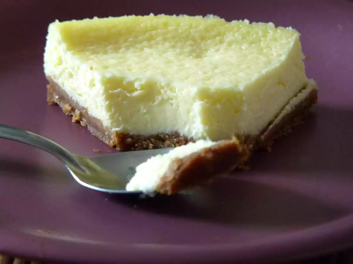 Cheesecake sur lit de speculoos