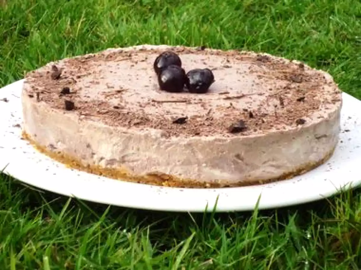 Cheesecake très chic façon Forêt Noire!8