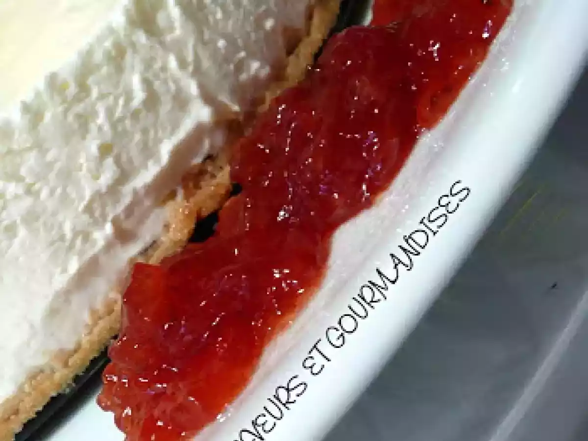 Cheesecake Vanille Citron.