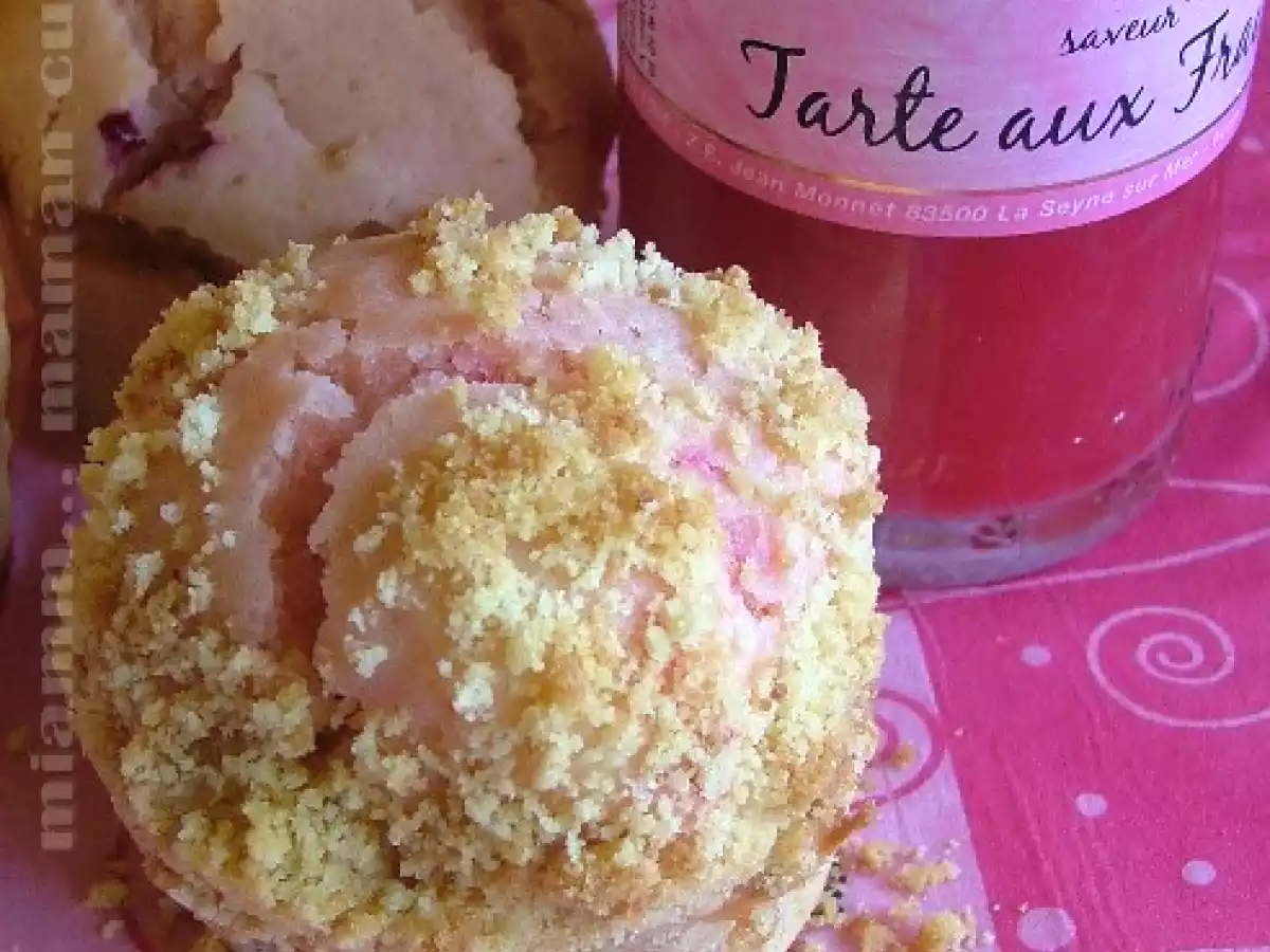 Cheese(muffin)cake saveur tarte aux fraises