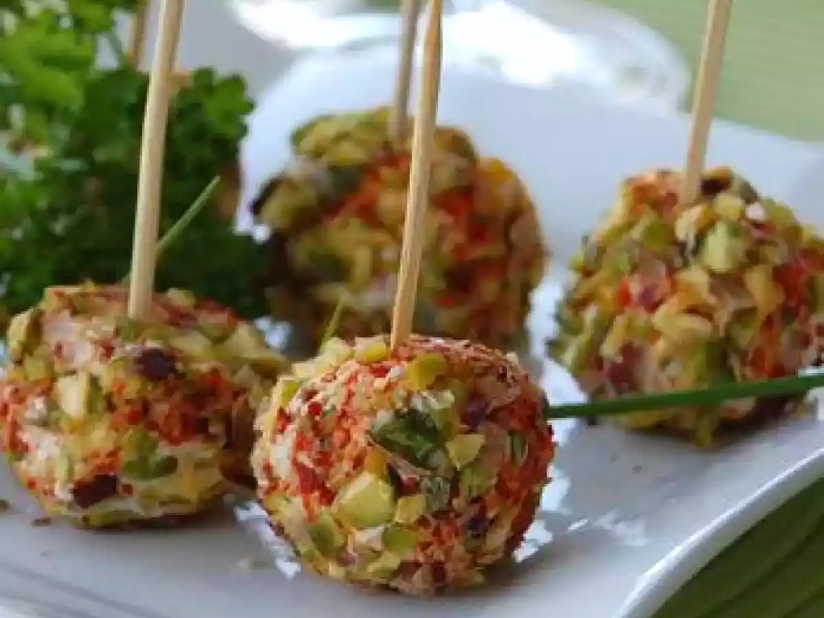 Chèvre et pistaches pour l'apéro