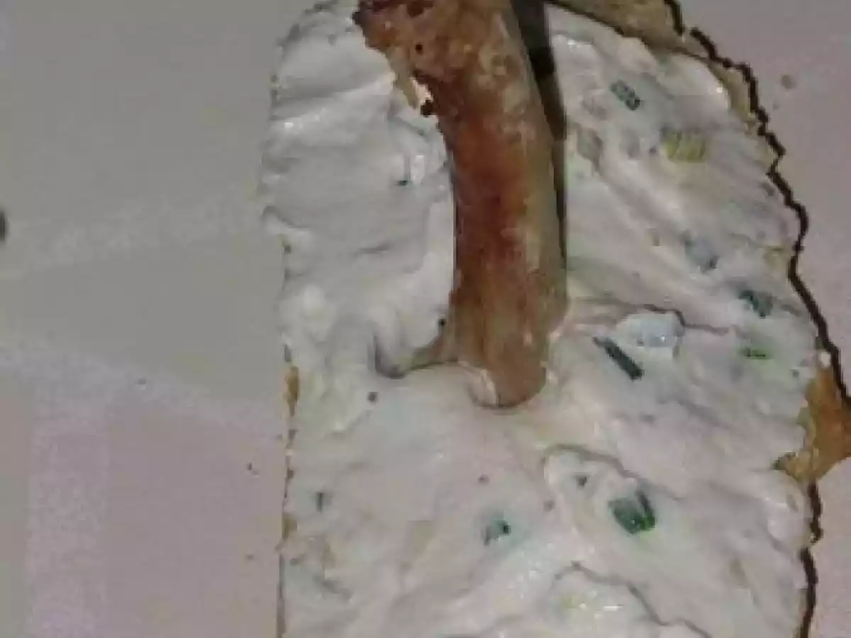 Chèvre frais maison, avec plein d'herbes et des cives !! - photo 3