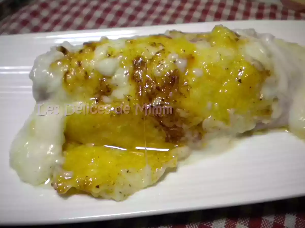 Chicons au gratin (endives au gratin)