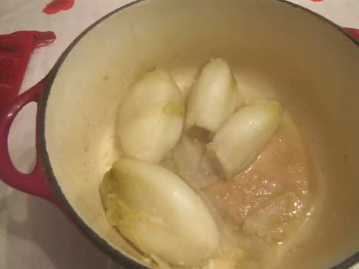 Chicons braisés très légers