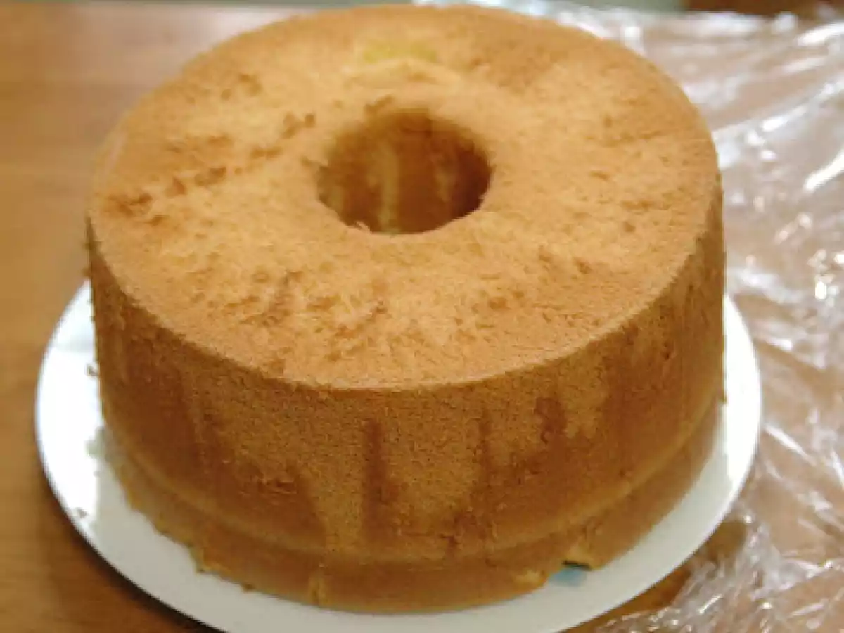 Chiffon cake, la recette ultime pour mon papa