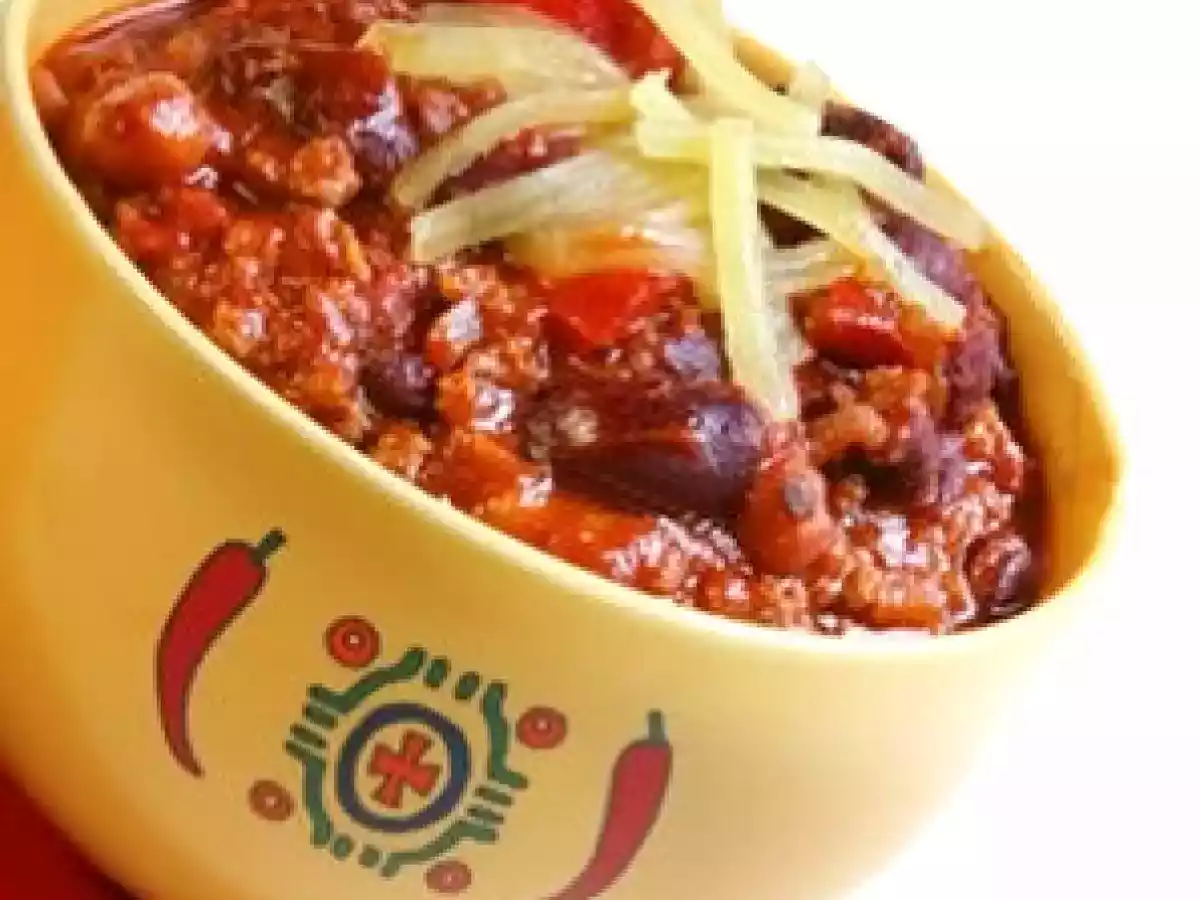 Chili aux haricots rouges SANS GLUTEN