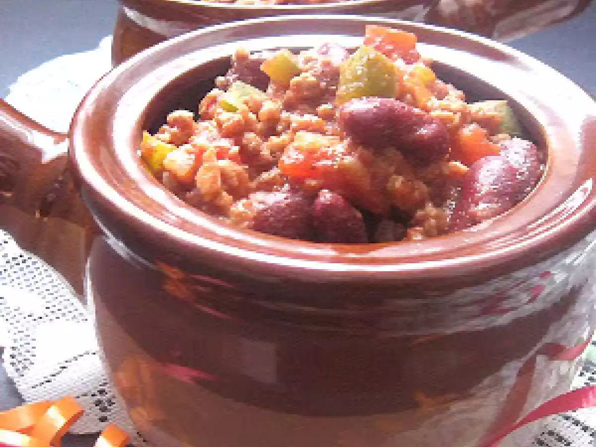 Chili de veau (mijoteuse)