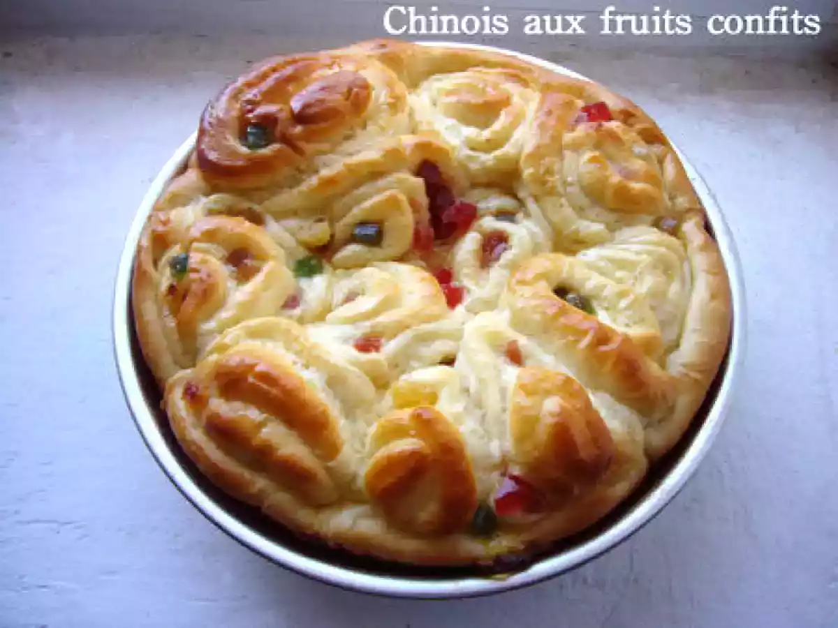 Chinois aux fruits confits