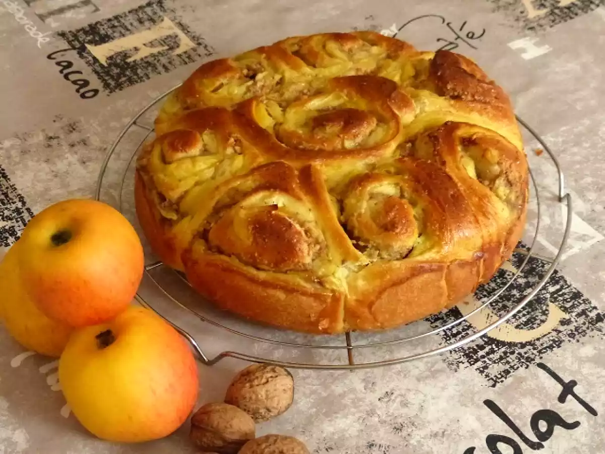 Chinois aux pommes et aux noix