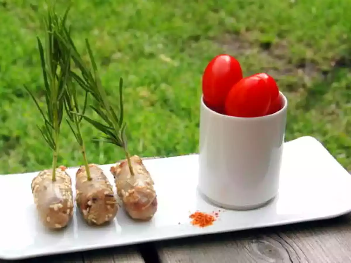 Chipolatas en brochettes de romarin - photo 2