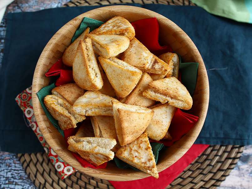 Chips de pain pita - recette express - photo 4