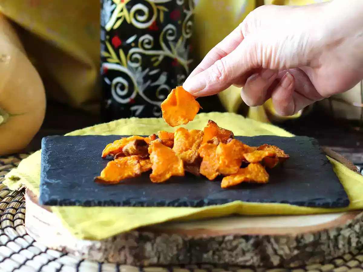 Chips de potiron au Air Fryer - photo 3