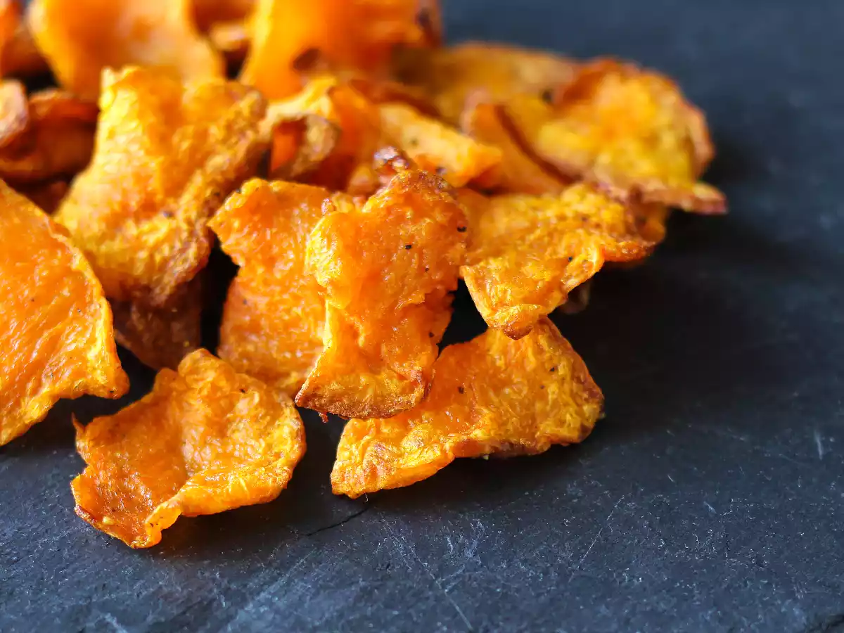 Chips de potiron au Air Fryer - photo 4