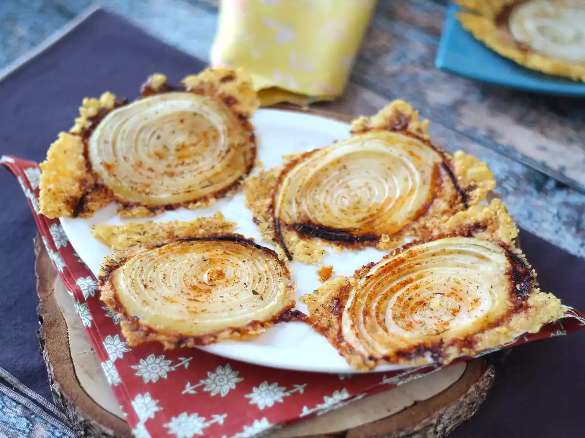 Chips maison super croustillantes à l'oignon et au parmesan - photo 4