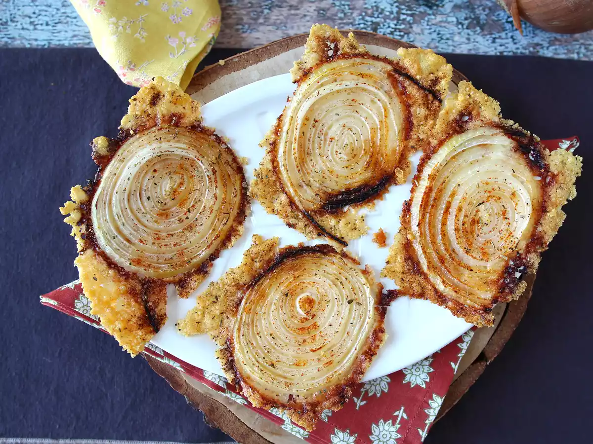 Chips maison super croustillantes à l'oignon et au parmesan - photo 6