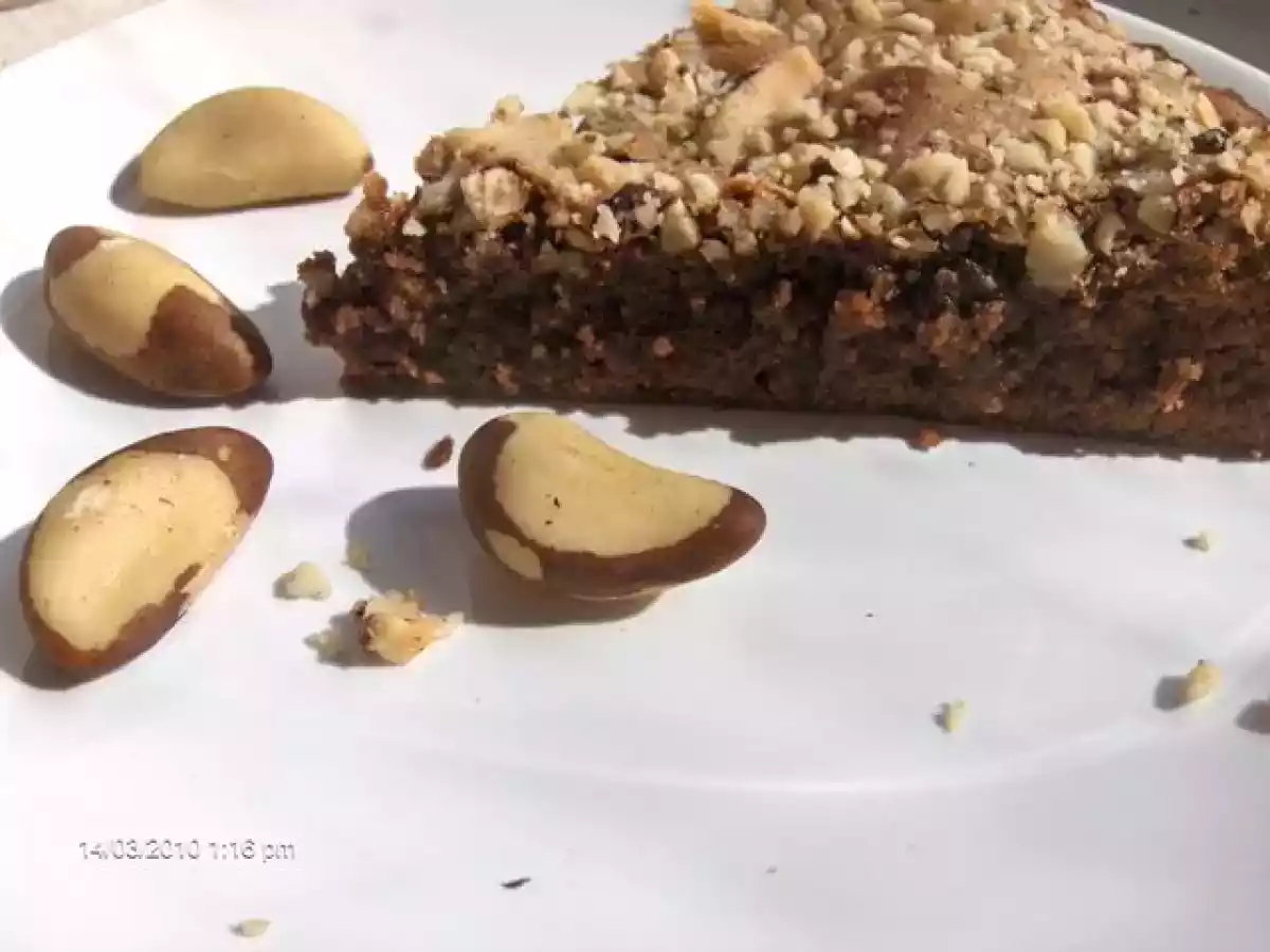 Chocolat au lait et noix du Brésil