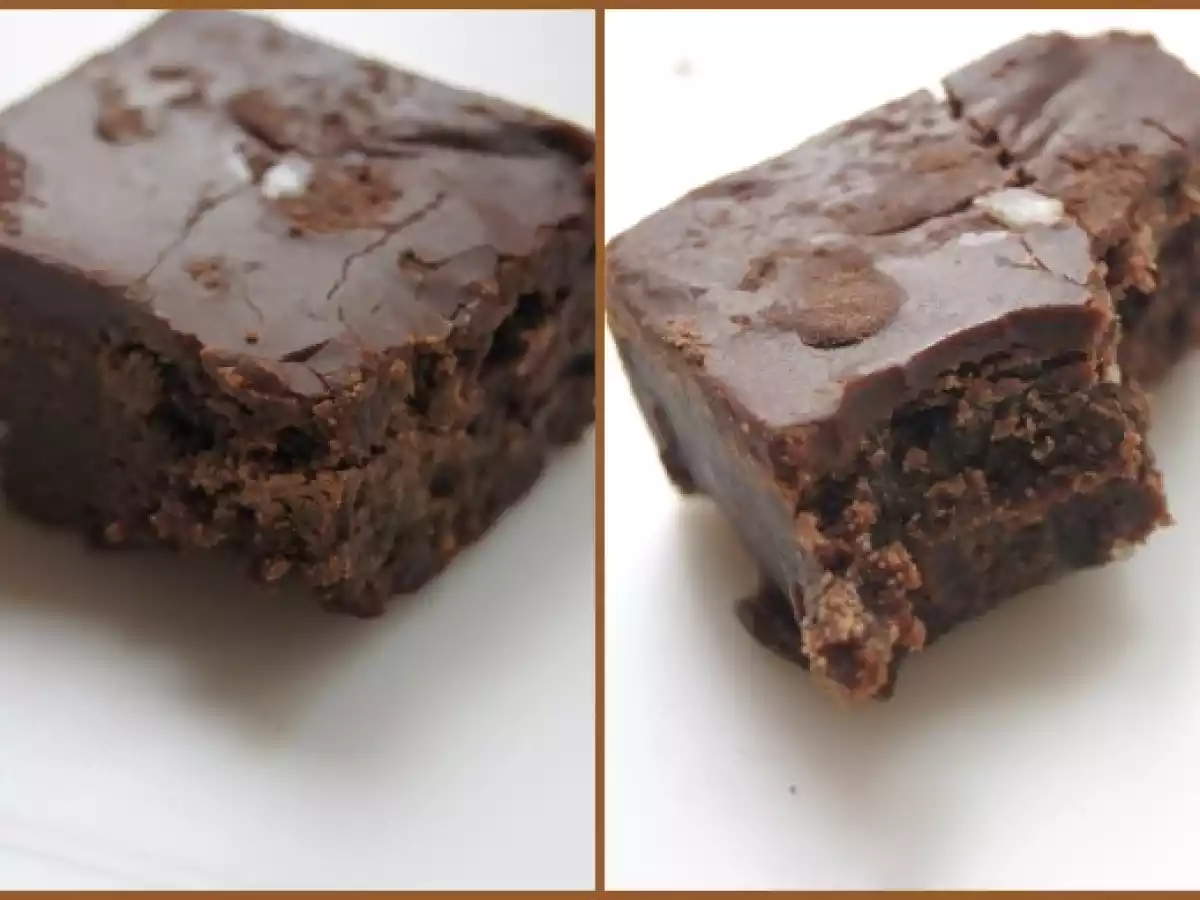 Chocolate fudge brownie ... le meilleur brownie au monde ou de l'univers