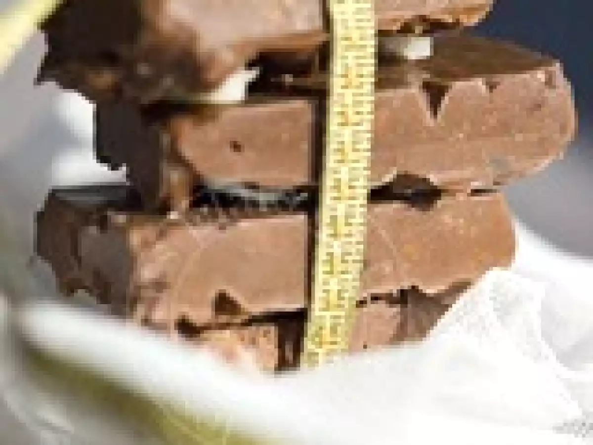 Chocolats croustillants croquants (avec feuilletine et grué de cacao)